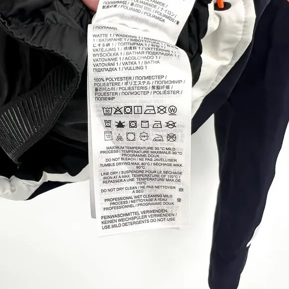 BOGNER Women's Dalya Hooded Two Tone Ski Jacket US 4 Small Off White WP NWOT - Picture 14 of 15